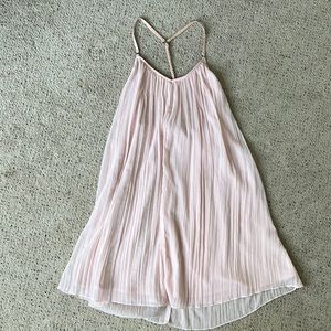 abercrombie & fitch pleated dress